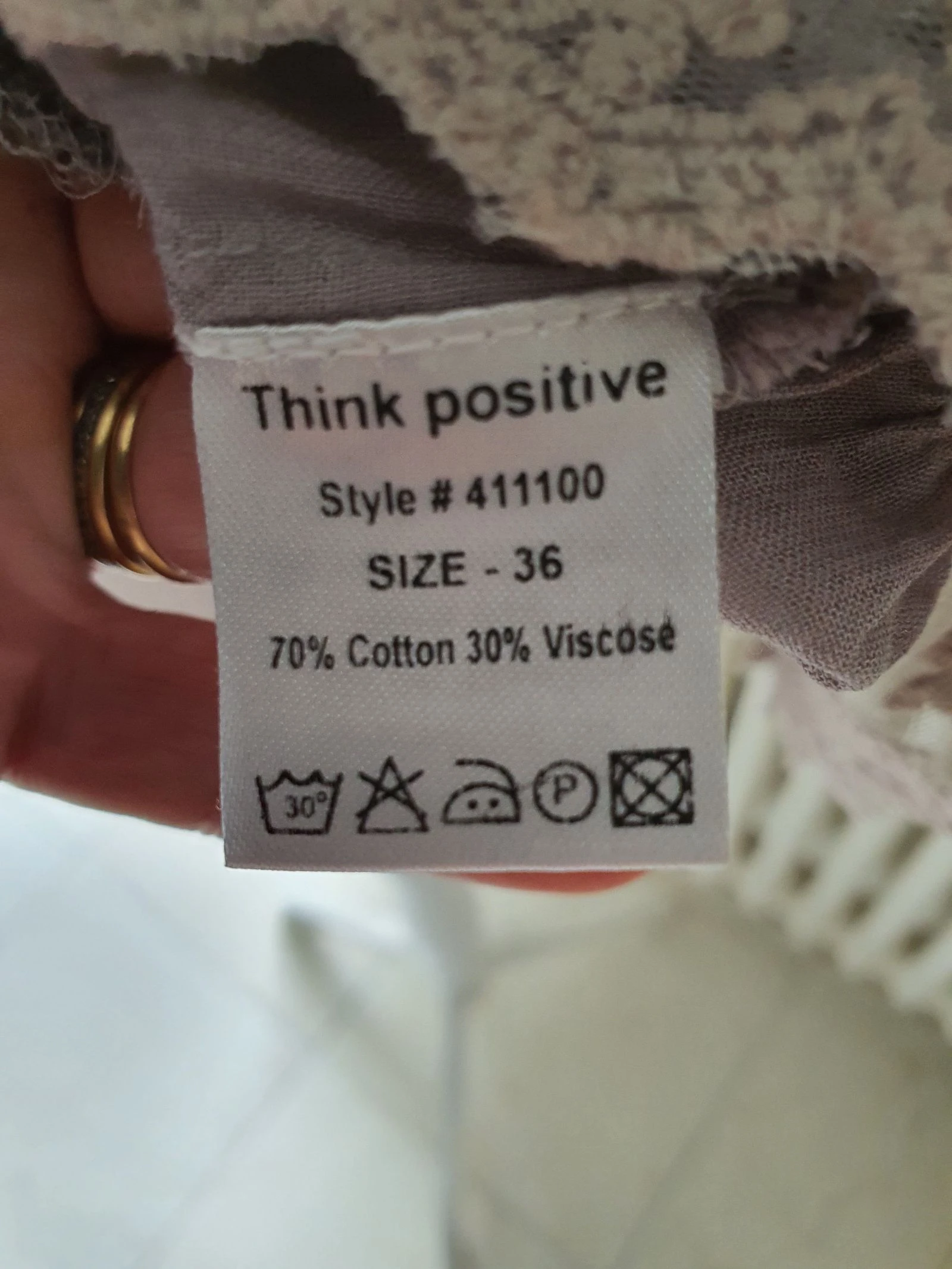 Blusa "think positive" 36 – photo 8
